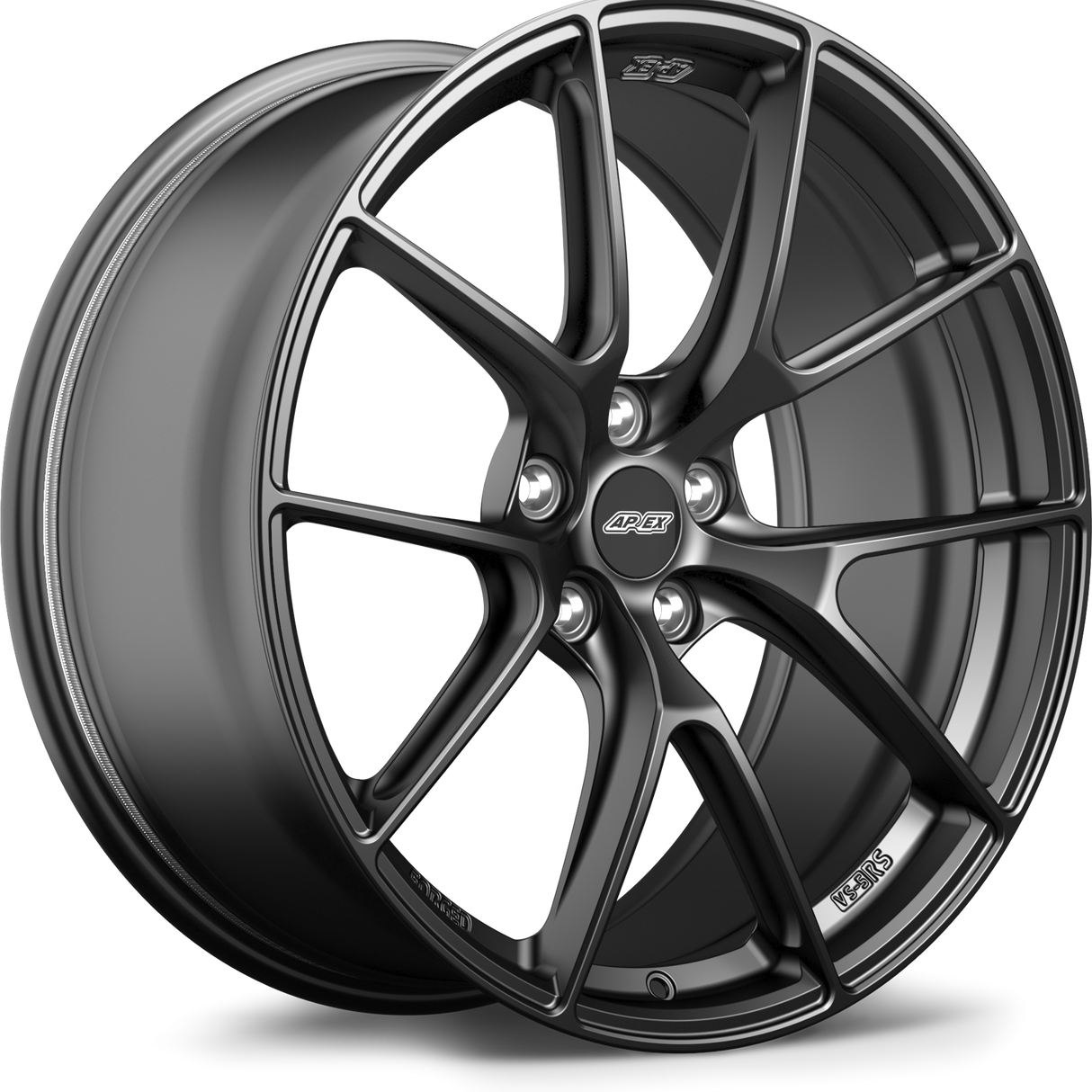 Apex 20" VS-5RS Forged 5x130 Wheel (Satin Black) - Porsche