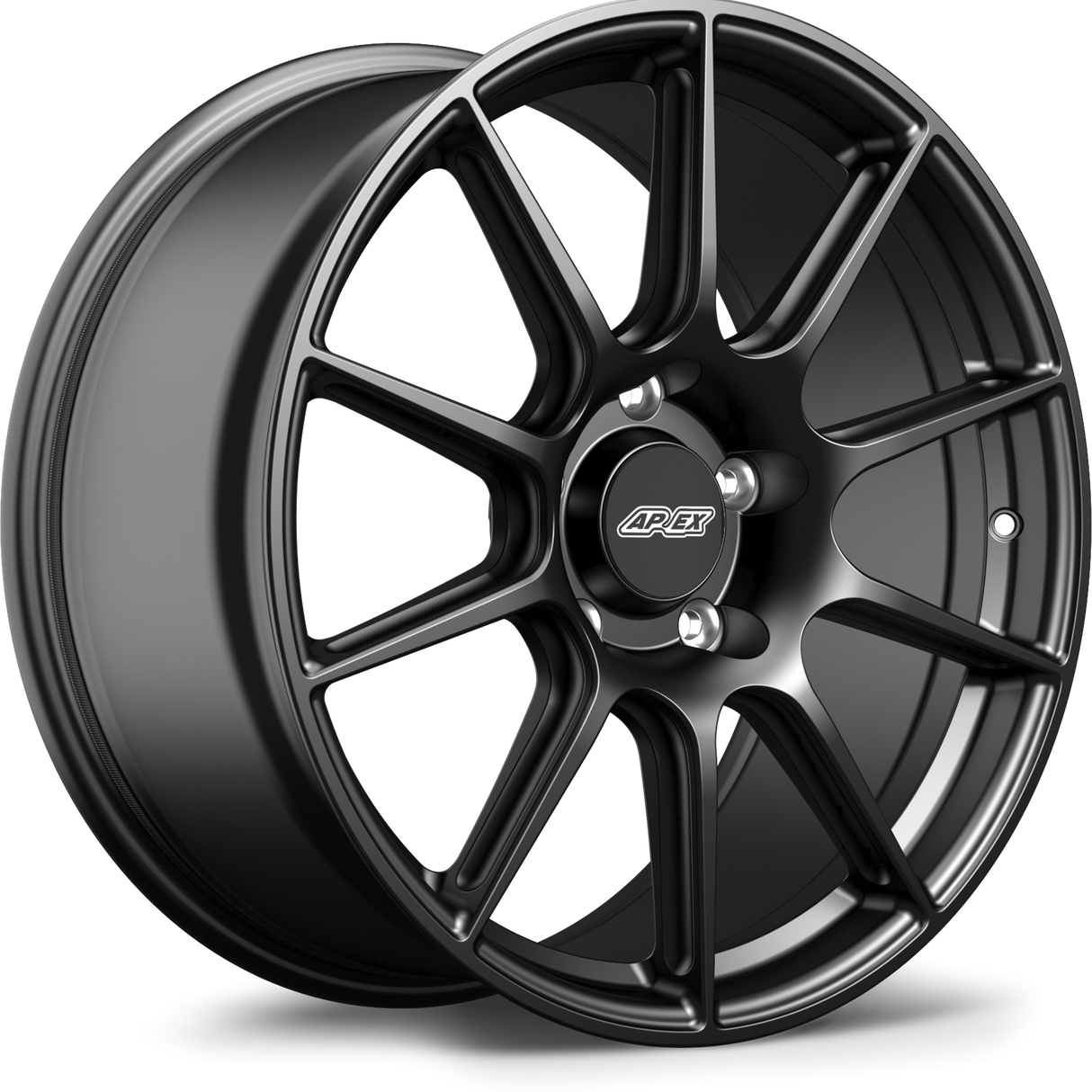 Apex 19" SM-10 Flow Formed 5x130 Wheel (Satin Black) - Porsche