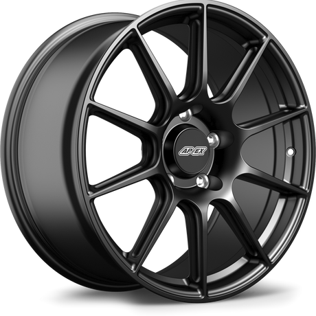 Apex 19" SM-10 Flow Formed 5x130 Wheel (Satin Black) - Porsche