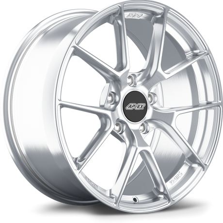 Apex 19" VS-5RS Forged 5x130 Wheel (Brushed Clear) - Porsche