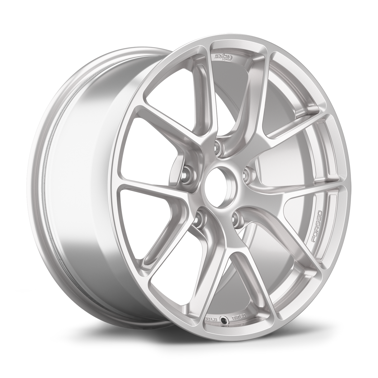 Apex 18" VS-5RE Forged 5x130 Wheel (Race Silver) - Porsche