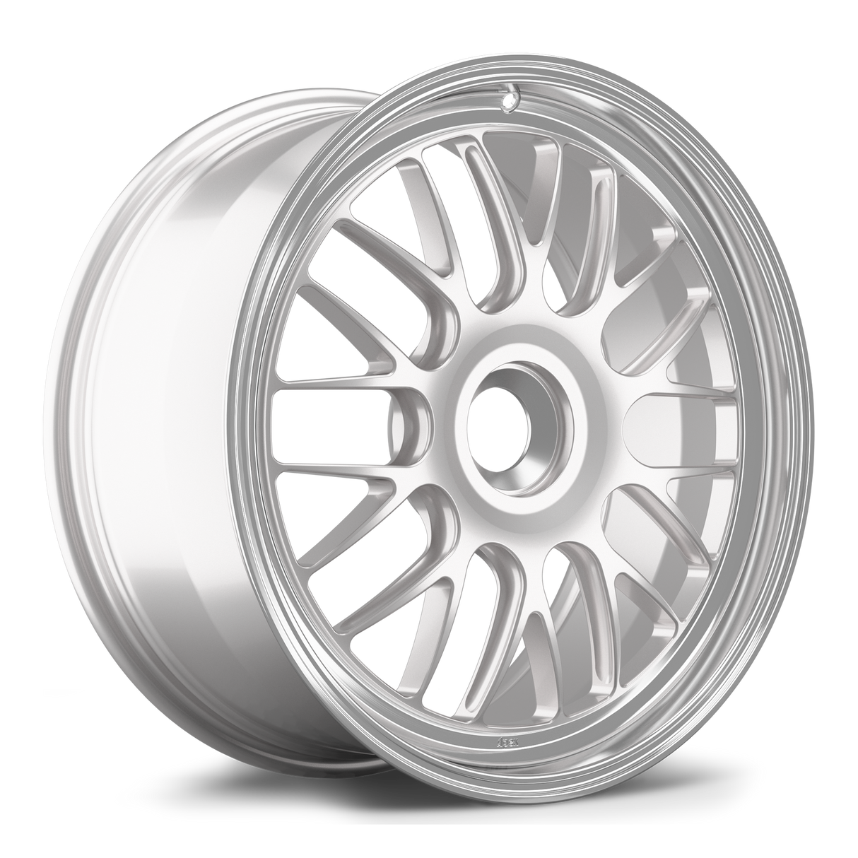 Apex 20" ML-10RT Forged PSCL Wheel (Race Silver - Machined Lip) - Porsche