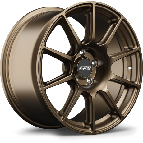 Apex 17" SM-10 Flow Formed 5x112 Wheel (Satin Bronze) - VW/Audi (Small Bore)