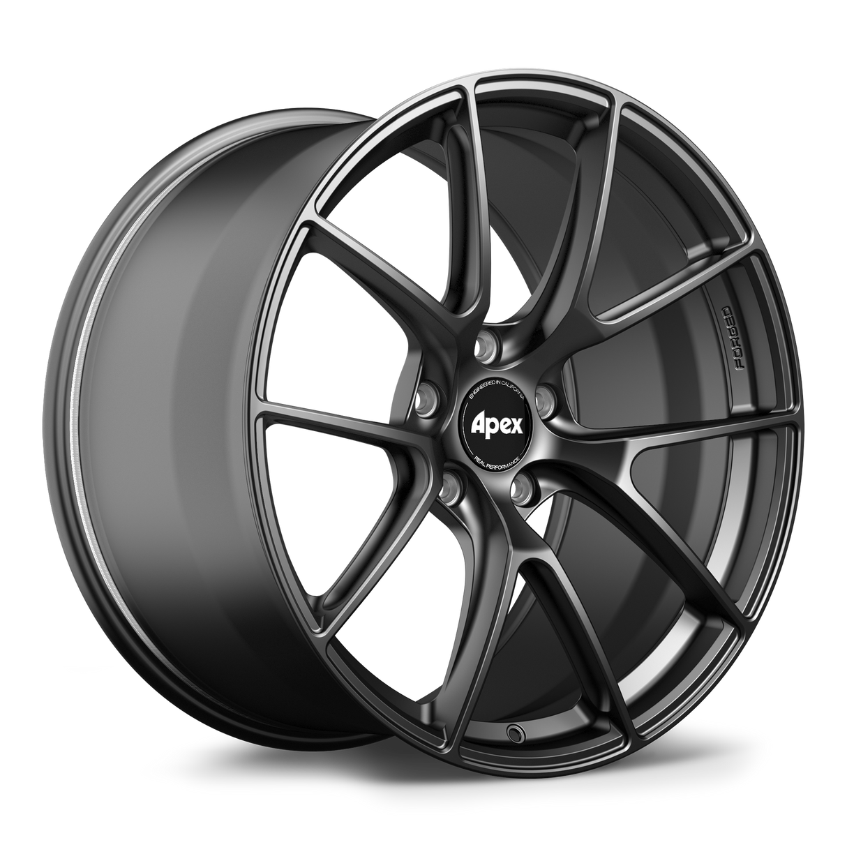 Apex 21" VS-5RX Forged 5x130 Wheel (Satin Black) - Porsche