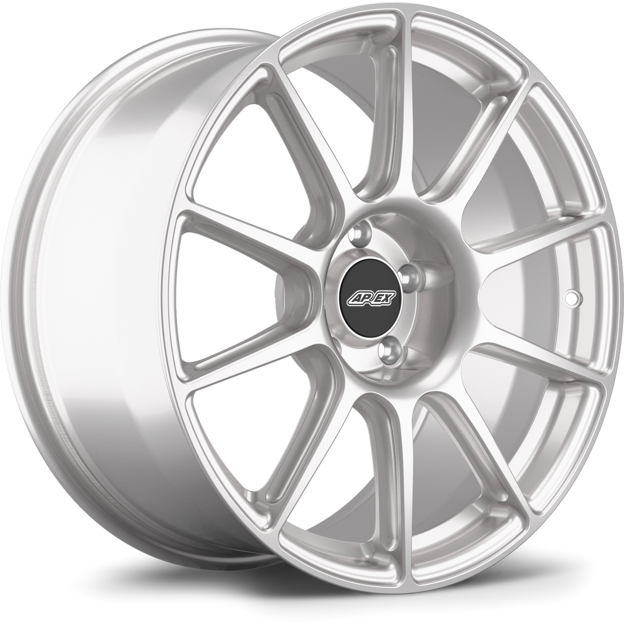 Apex 18" SM-10 Flow Formed 5x112 Wheel (Race Silver) - VW/Audi (Small Bore)