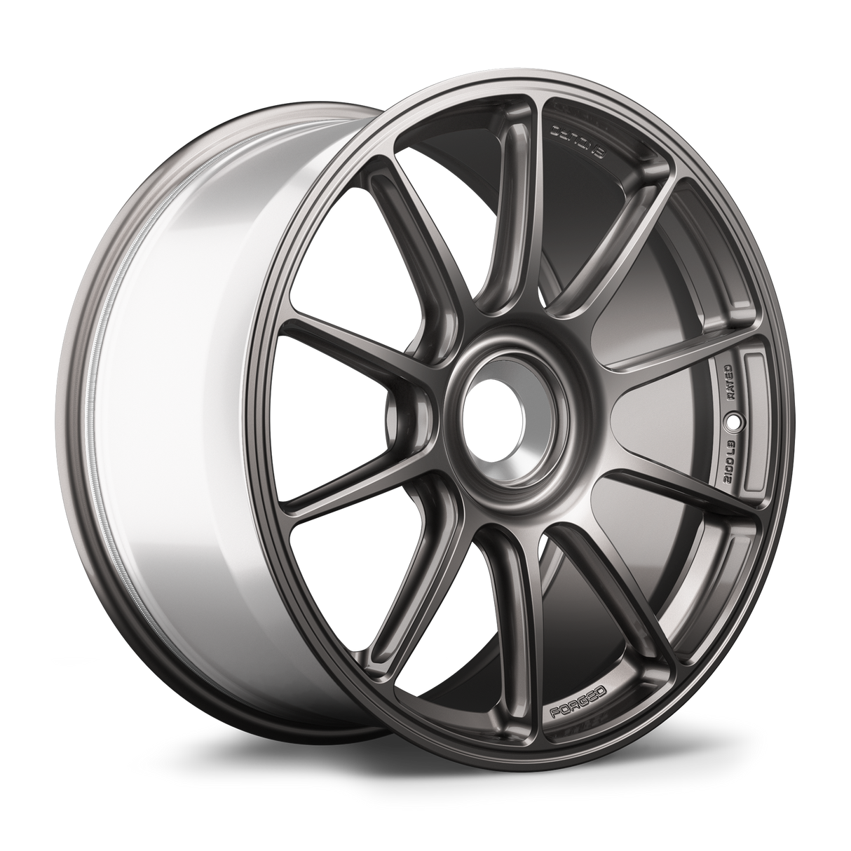 Apex 19" SM-10RE Forged PSCL Wheel (Anthracite) - Porsche
