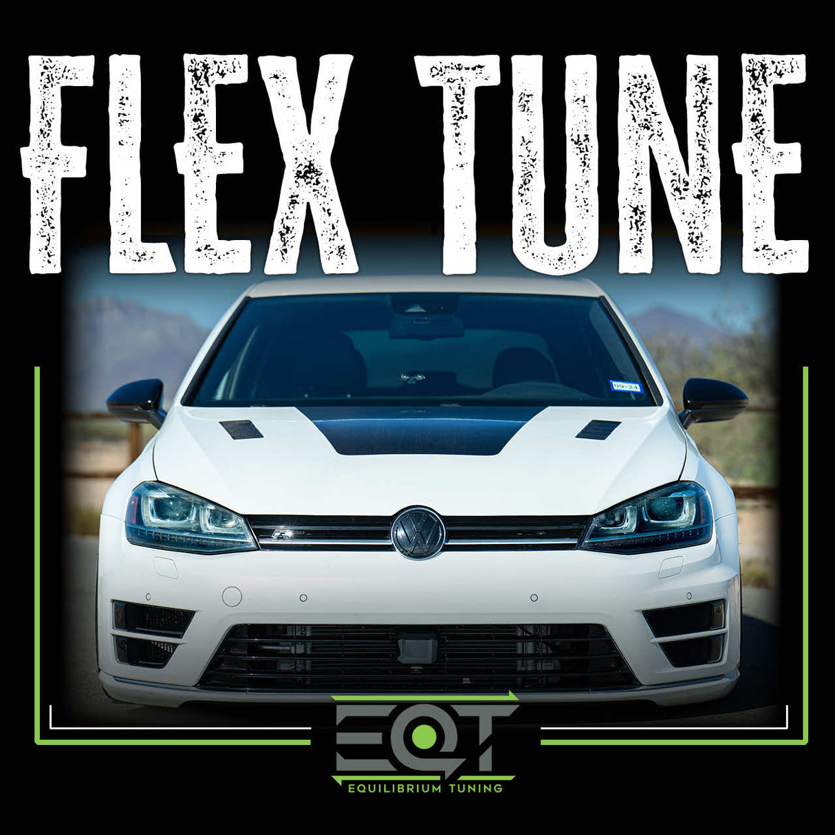 EQT Staged ECU Flex Fuel Tune - VW MQB Golf R 2.0T (Mk7)