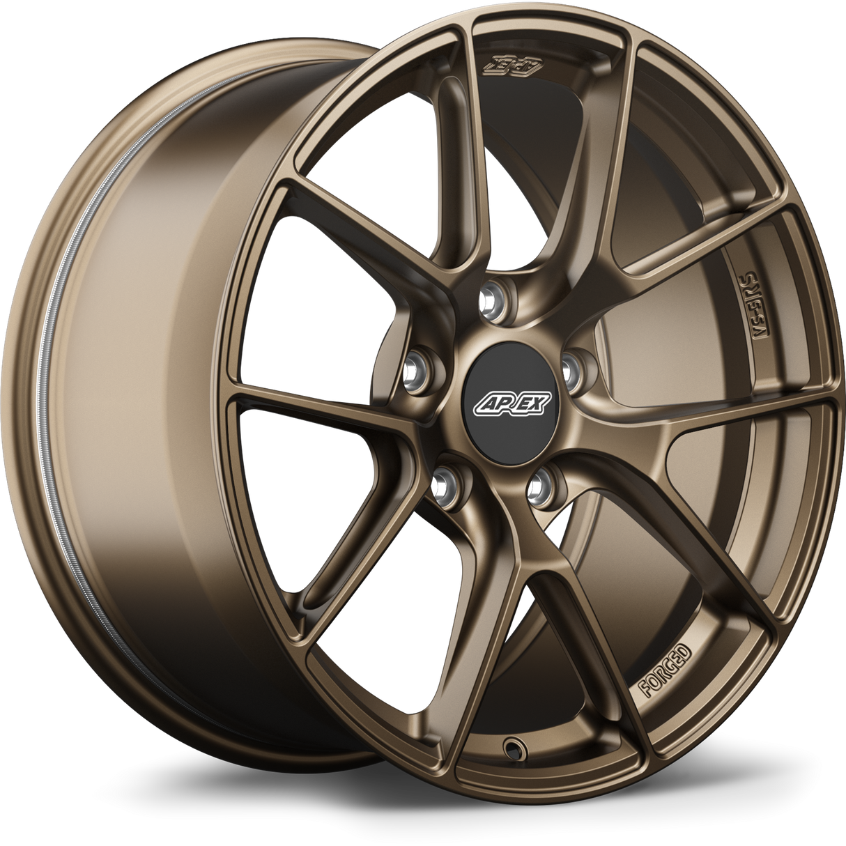 Apex 18" VS-5RS Forged 5x130 Wheel (Satin Bronze) - Porsche