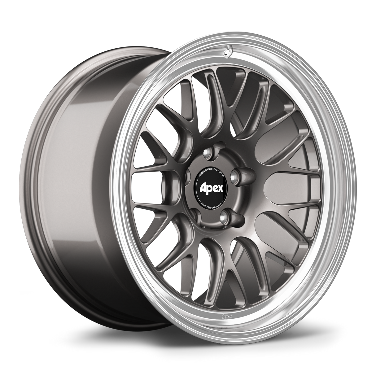 Apex 18" ML-10RT Forged 5x130 Wheel (Anthracite - Machined Lip) - Porsche