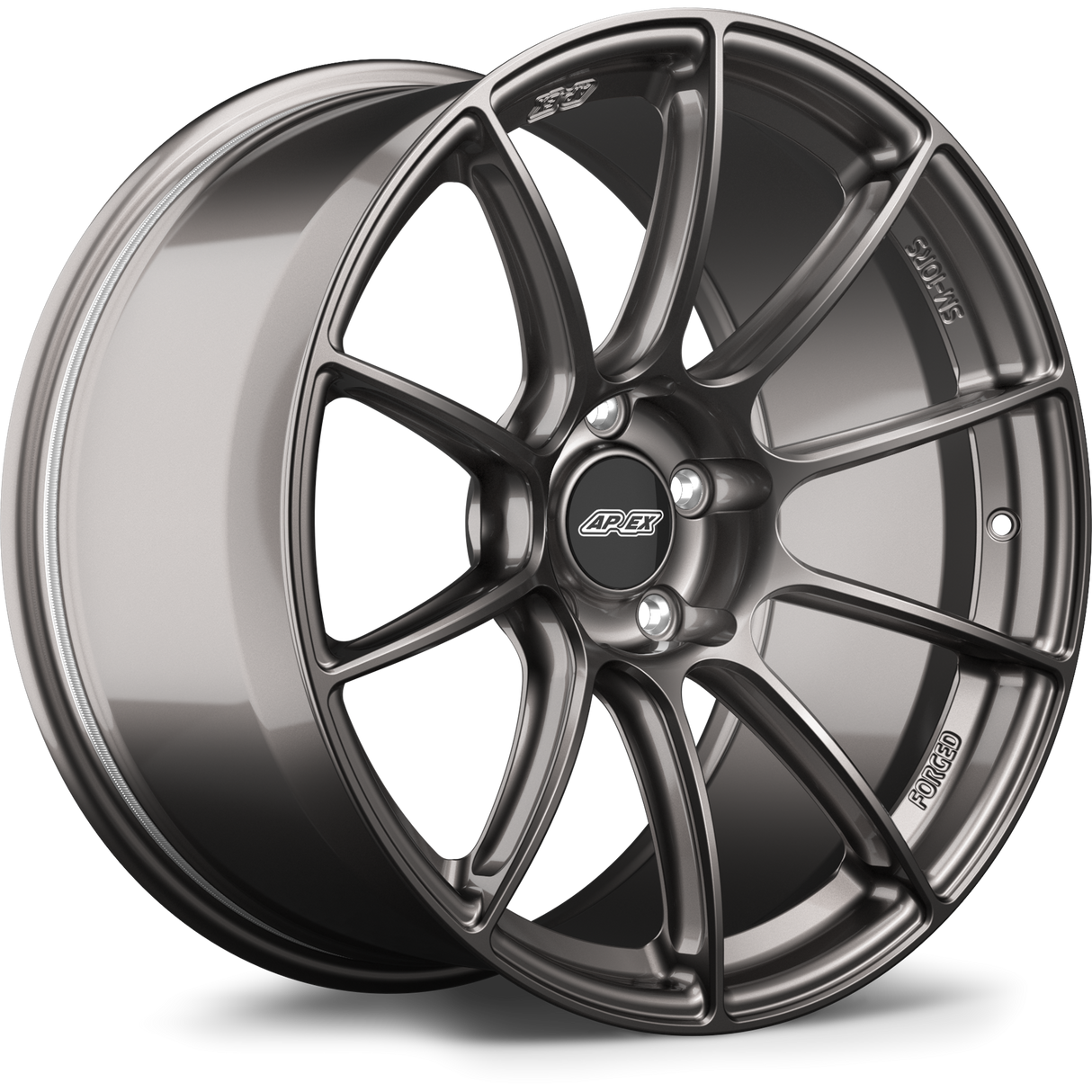 Apex 19" SM-10RS Forged 5x130 Wheel (Anthracite) - Porsche