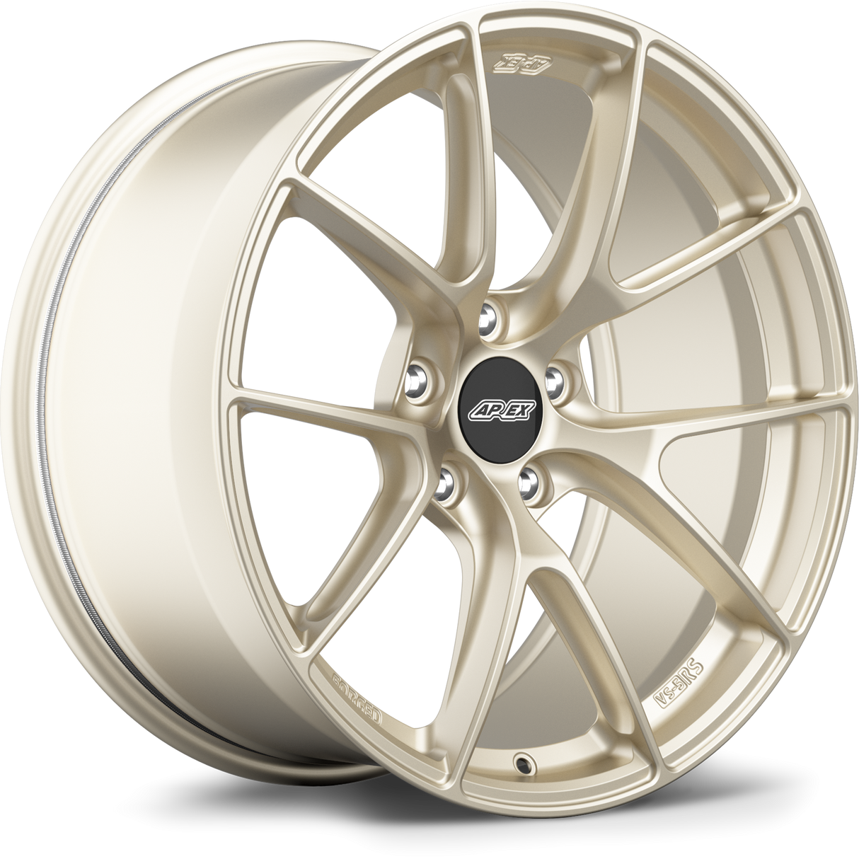 Apex 19" VS-5RS Forged 5x130 Wheel (Motorsport Gold) - Porsche