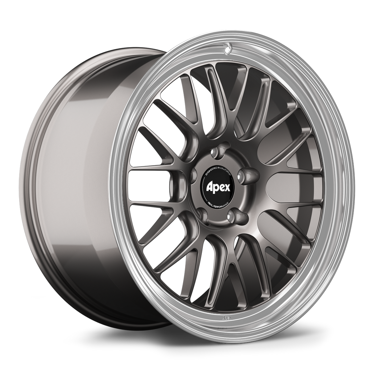 Apex 20" ML-10RT Forged 5x130 Wheel (Anthracite - Machined Lip) - Porsche