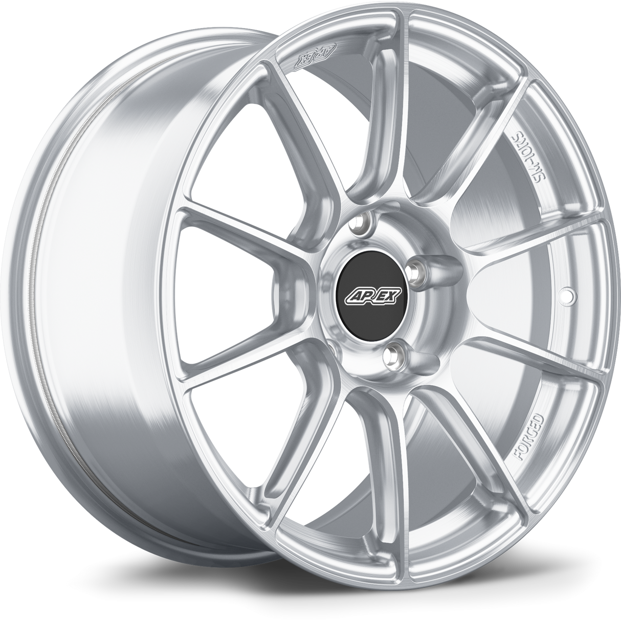 Apex 18" SM-10RS Forged 5x130 Wheel (Brushed Clear) - Porsche