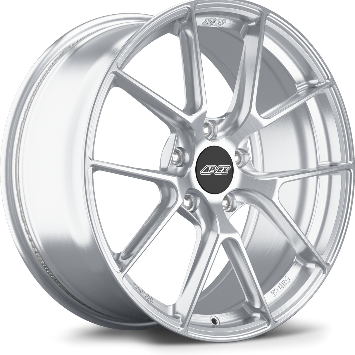 Apex 20" VS-5RS Forged 5x130 Wheel (Brushed Clear) - Porsche