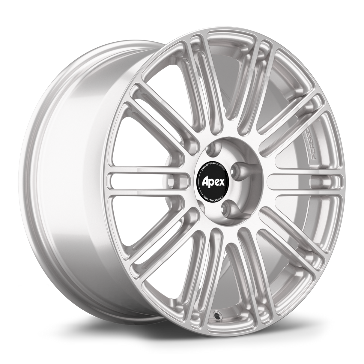 Apex 18" TC-10RT Forged 5x112 Wheel (Race Silver) - VW/Audi (Small Bore)