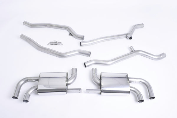 Milltek Cat-Back Exhaust System - Porsche 958 Cayenne Turbo 4.8T (Pre-Facelift)