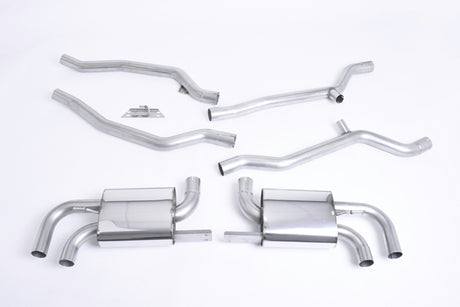 Milltek Cat-Back Exhaust System - Porsche 958 Cayenne Turbo 4.8T (Pre-Facelift)