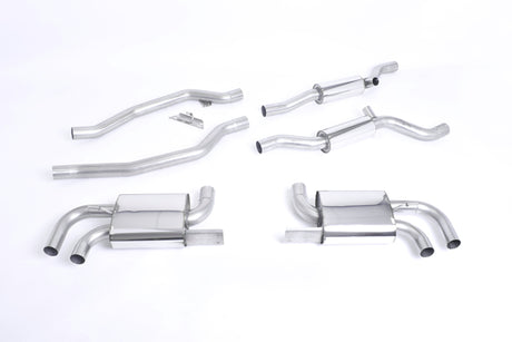 Milltek Cat-Back Exhaust System - Porsche 958 Cayenne Turbo 4.8T (Pre-Facelift)