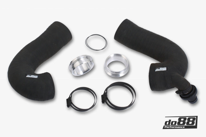 do88 Turbo Inlet Hose Kit (OE/do88 66mm Airbox) - Porsche 911 Carrera 3.0TT (992)