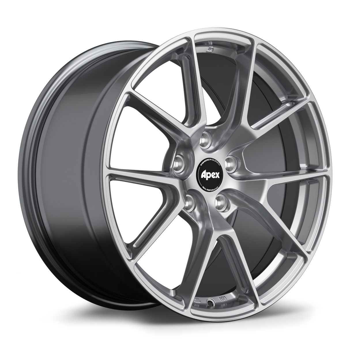 Apex 18" VS-5 Flow Formed 5x112 Wheel (Hyper Black) - VW/Audi (Small Bore)