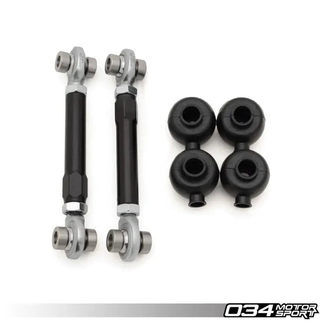 034Motorsport Adjustable Front Sway Bar End Link (Motorsport) - Audi A4/S4, A5/S5/RS5, Q5/SQ5, Allroad (B9+) - Equilibrium Tuning, Inc.