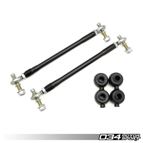 034Motorsport Adjustable Front Sway Bar End Link Pair (Motorsport) - MQB/e 1.8T/2.0T - Equilibrium Tuning, Inc.
