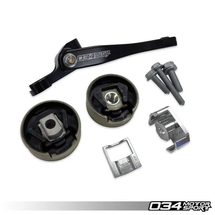 034Motorsport Billet Spherical Dogbone Mount Performance Pack (DSG-7) - VW/Audi MQB/e 2.0T - Equilibrium Tuning, Inc.