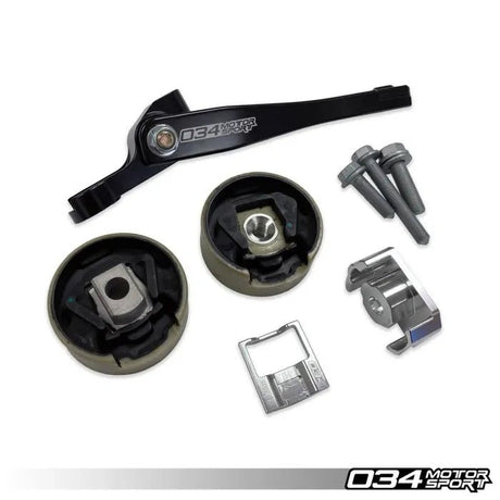 034Motorsport Billet Spherical Dogbone Mount Performance Pack (DSG-7) - VW/Audi MQB/e 2.0T - Equilibrium Tuning, Inc.