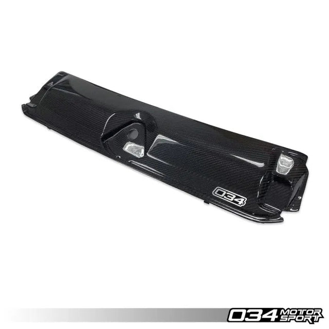 034Motorsport Carbon Fiber Radiator Support Cover - Audi A4/S4 (B9+) - Equilibrium Tuning, Inc.