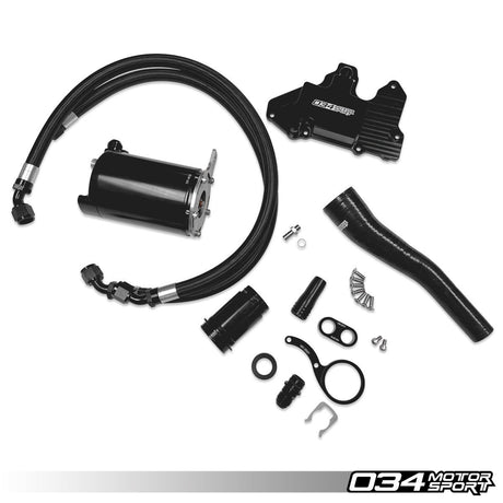 034Motorsport Stage 2 Billet Catch Can Kit (MQB 2.0 TSI) - Equilibrium Tuning, Inc.