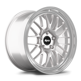 Apex 20" ML-10RT Forged 5x130 Wheel (Race Silver - Machined Lip) - Porsche