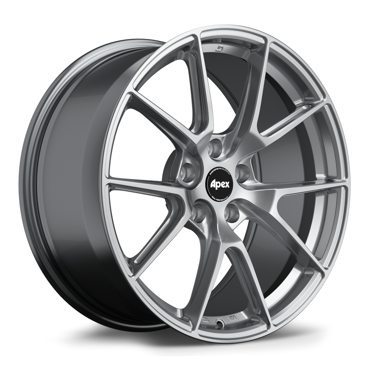 Apex 19" VS-5 Flow Formed 5x112mm Wheel (Hyper Black) - Audi (Big Bore)