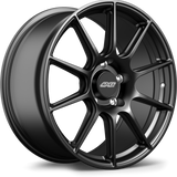 Apex 19" SM-10 Flow Formed 5x130mm Wheel (Satin Black) - Porsche