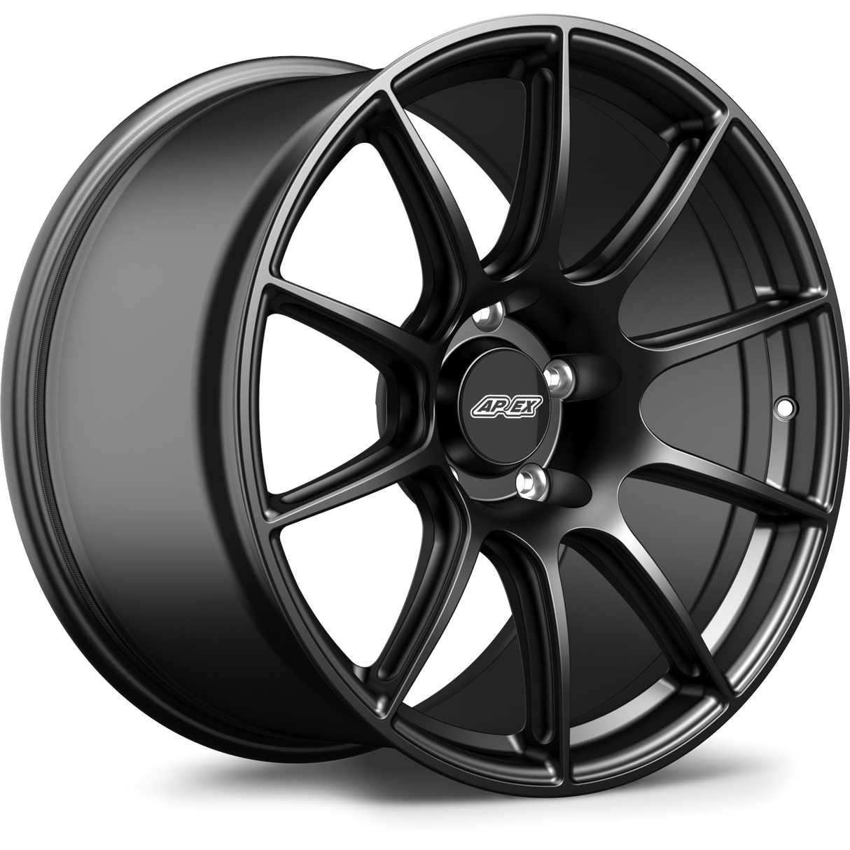 Apex 19" SM-10 Flow Formed 5x130mm Wheel (Satin Black) - Porsche