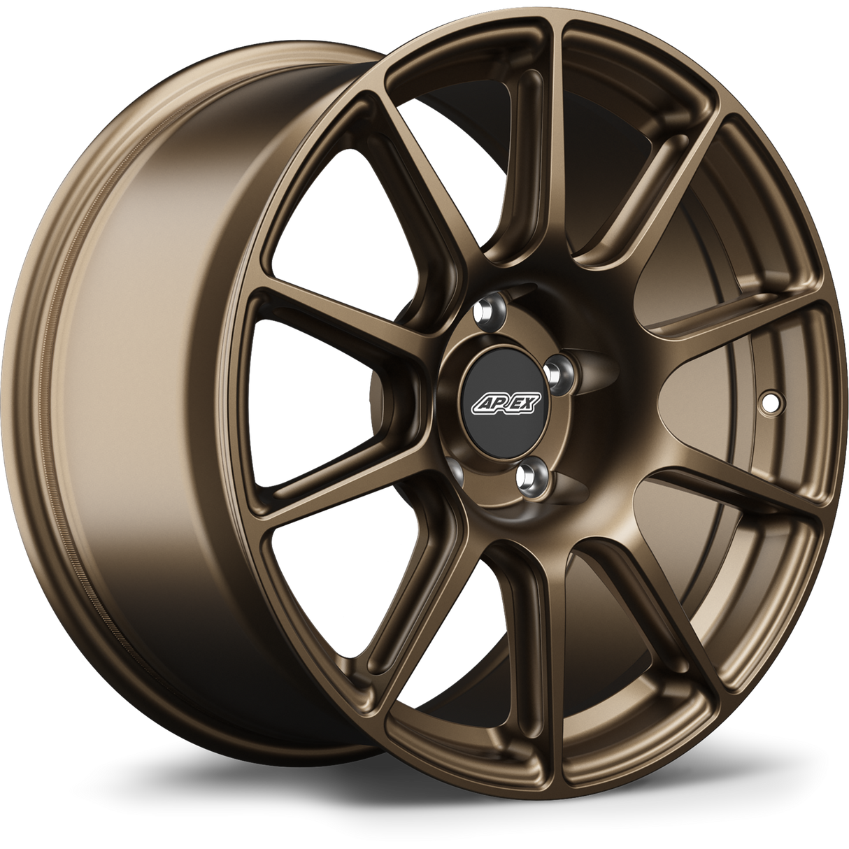 Apex 17" SM-10 Flow Formed 5x112mm Wheel (Satin Bronze) - VW/Audi (Small Bore)