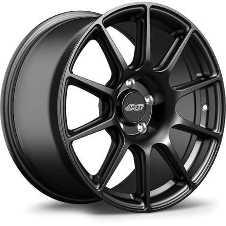 Apex 17" SM-10 Flow Formed 5x112mm Wheel (Satin Black) - VW/Audi (Small Bore)