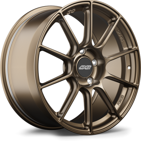 Apex 19" SM-10RS Forged 5x130 Wheel (Satin Bronze) - Porsche