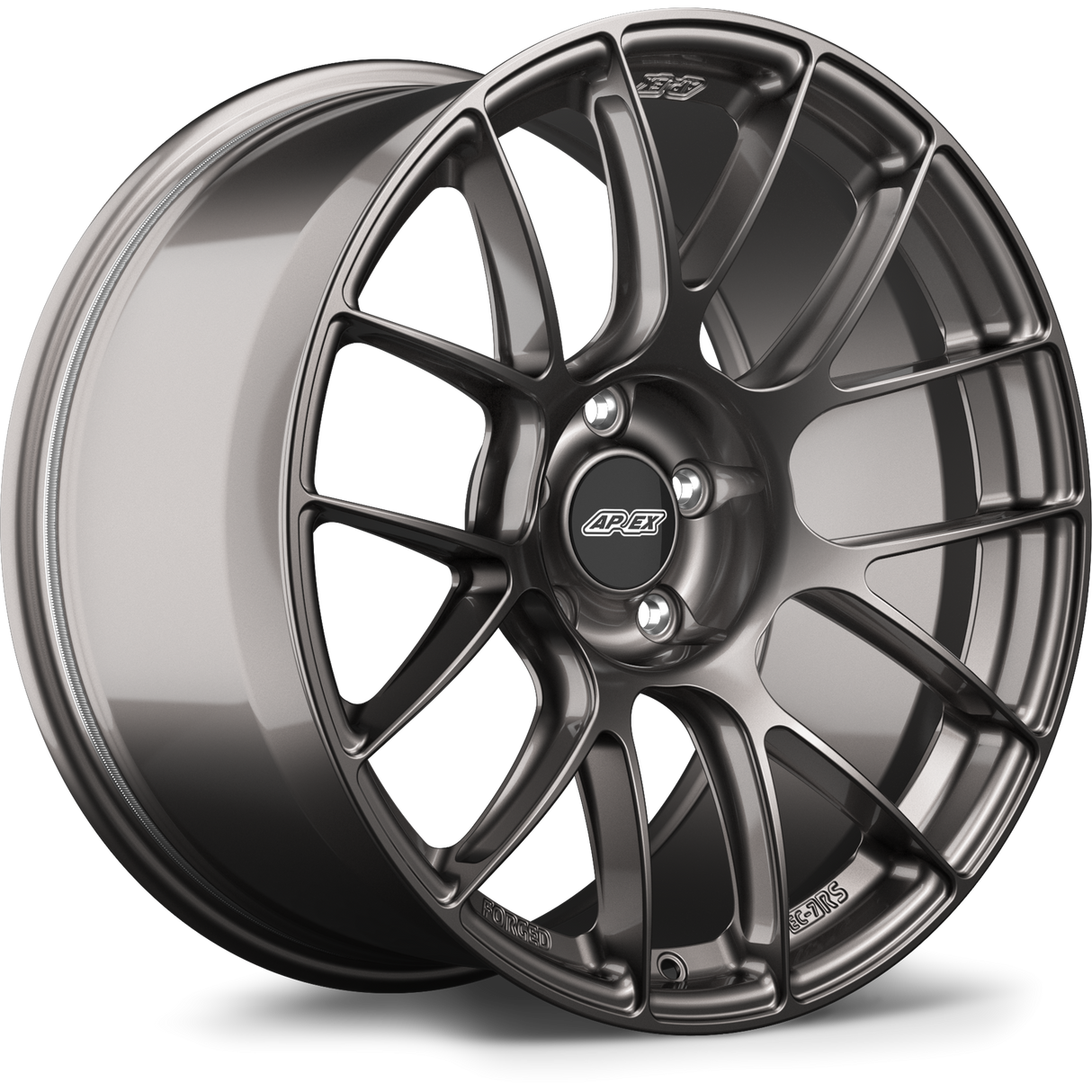 Apex 19" EC-7RS Forged 5x130mm Wheel (Anthracite) - Porsche