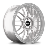 Apex 20" ML-10RT Forged 5x130 Wheel (Race Silver - Machined Lip) - Porsche