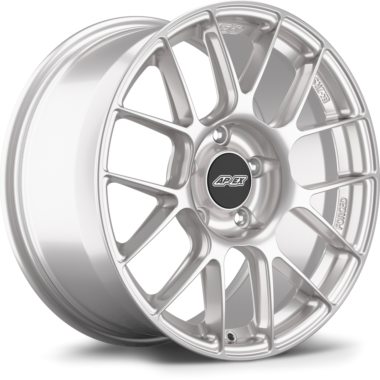 Apex 18" EC-7RS Forged 5x130mm Wheel (Race Silver) - Porsche