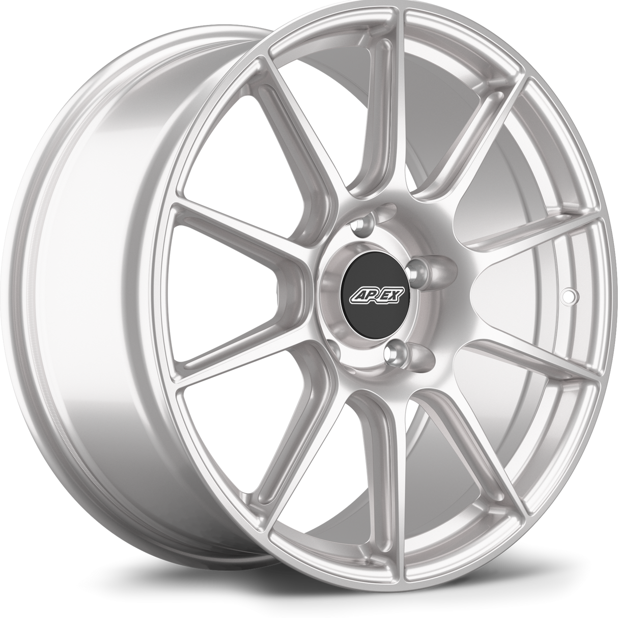 Apex 19" SM-10 Flow Formed 5x130mm Wheel (Race Silver) - Porsche