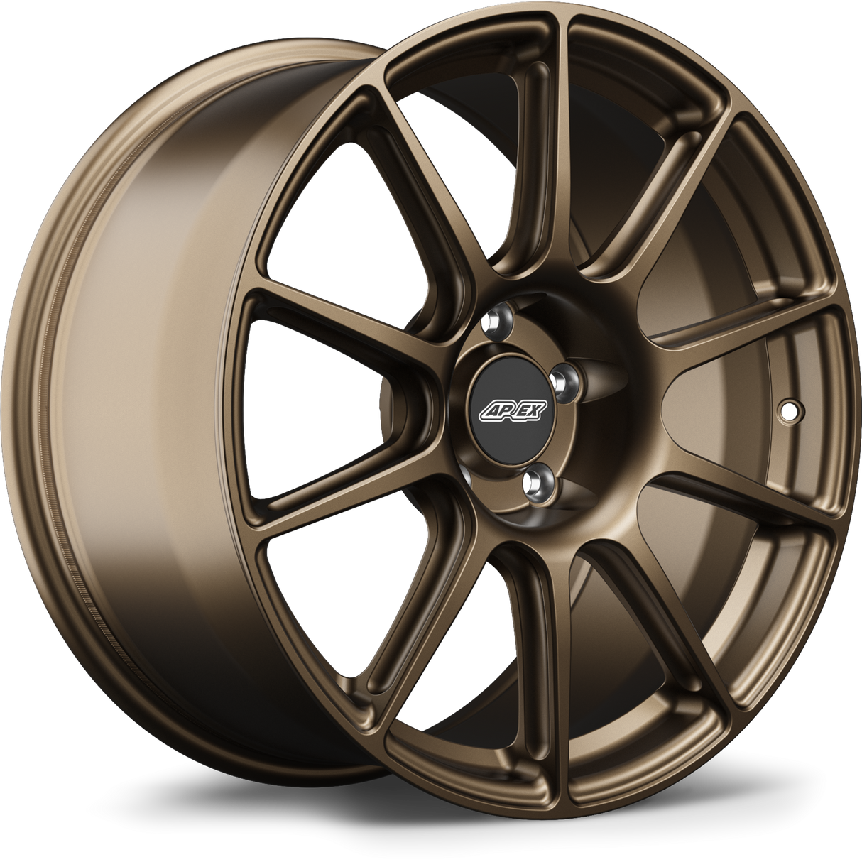 Apex 18" SM-10 Flow Formed 5x130mm Wheel (Satin Bronze) - Porsche