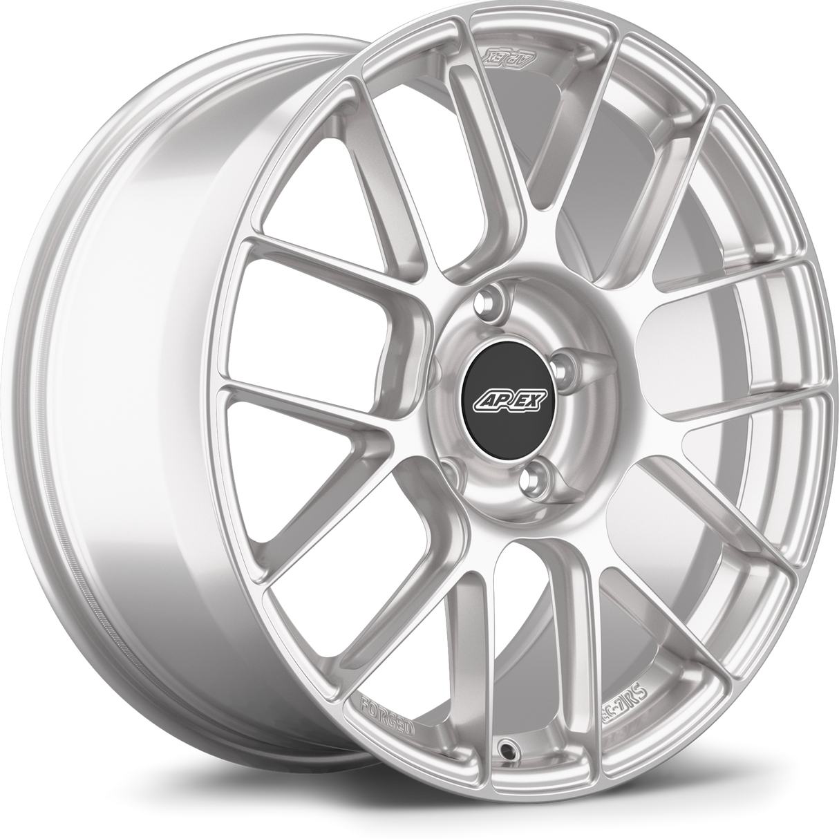Apex 19" EC-7RS Forged 5x130mm Wheel (Race Silver) - Porsche
