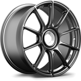 Apex 19" SM-10RS Forged PSCL Wheel (Satin Black) - Porsche