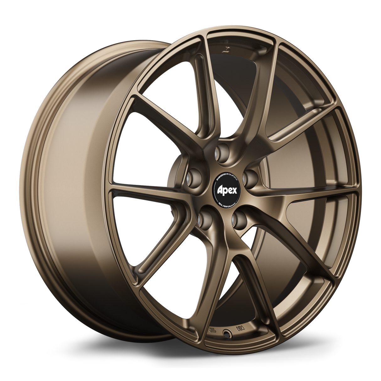 Apex 19" VS-5 Flow Formed 5x112mm Wheel (Satin Bronze) - Audi (Big Bore)