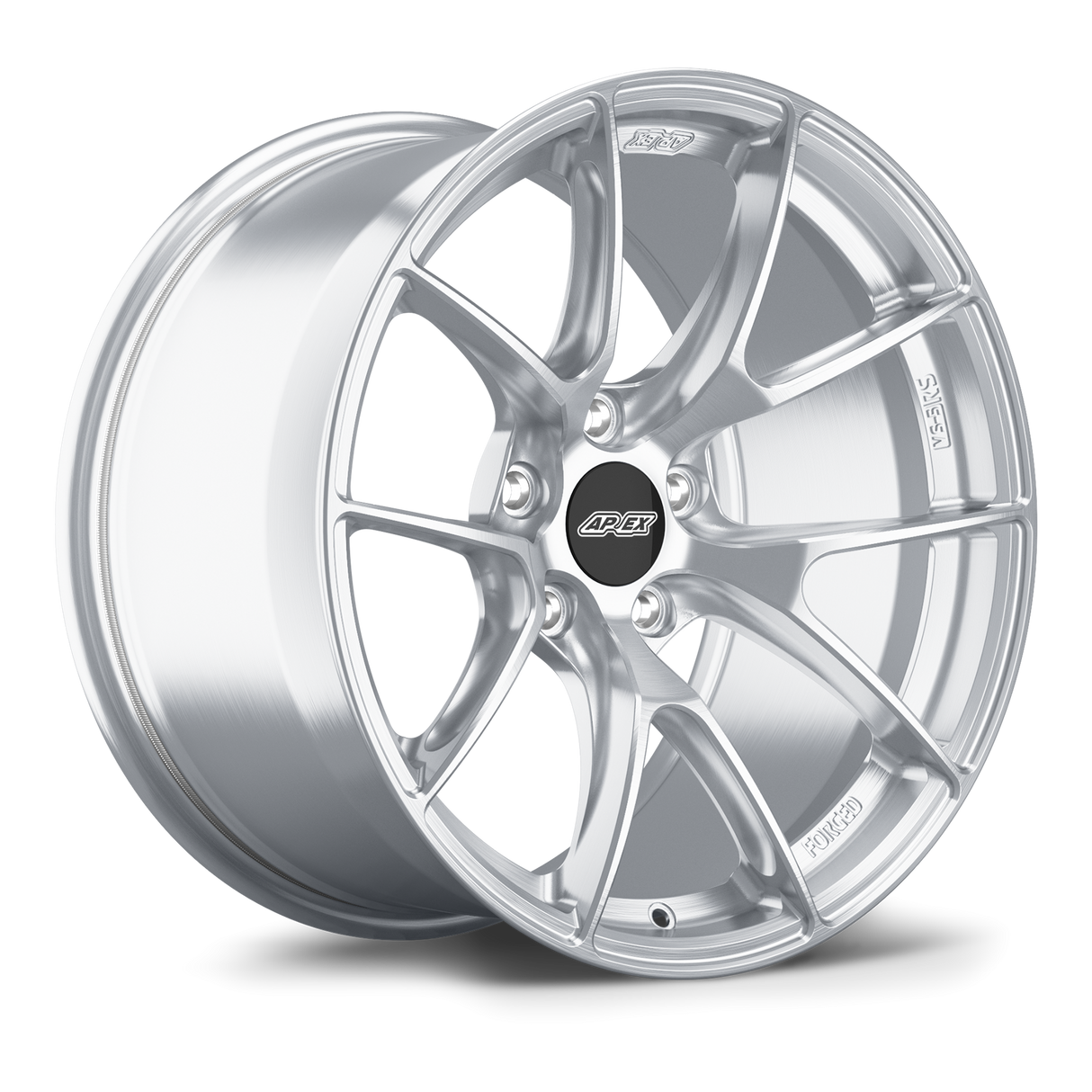 Apex 18" VS-5RS Forged 5x130mm Wheel (Brushed Clear) - Porsche