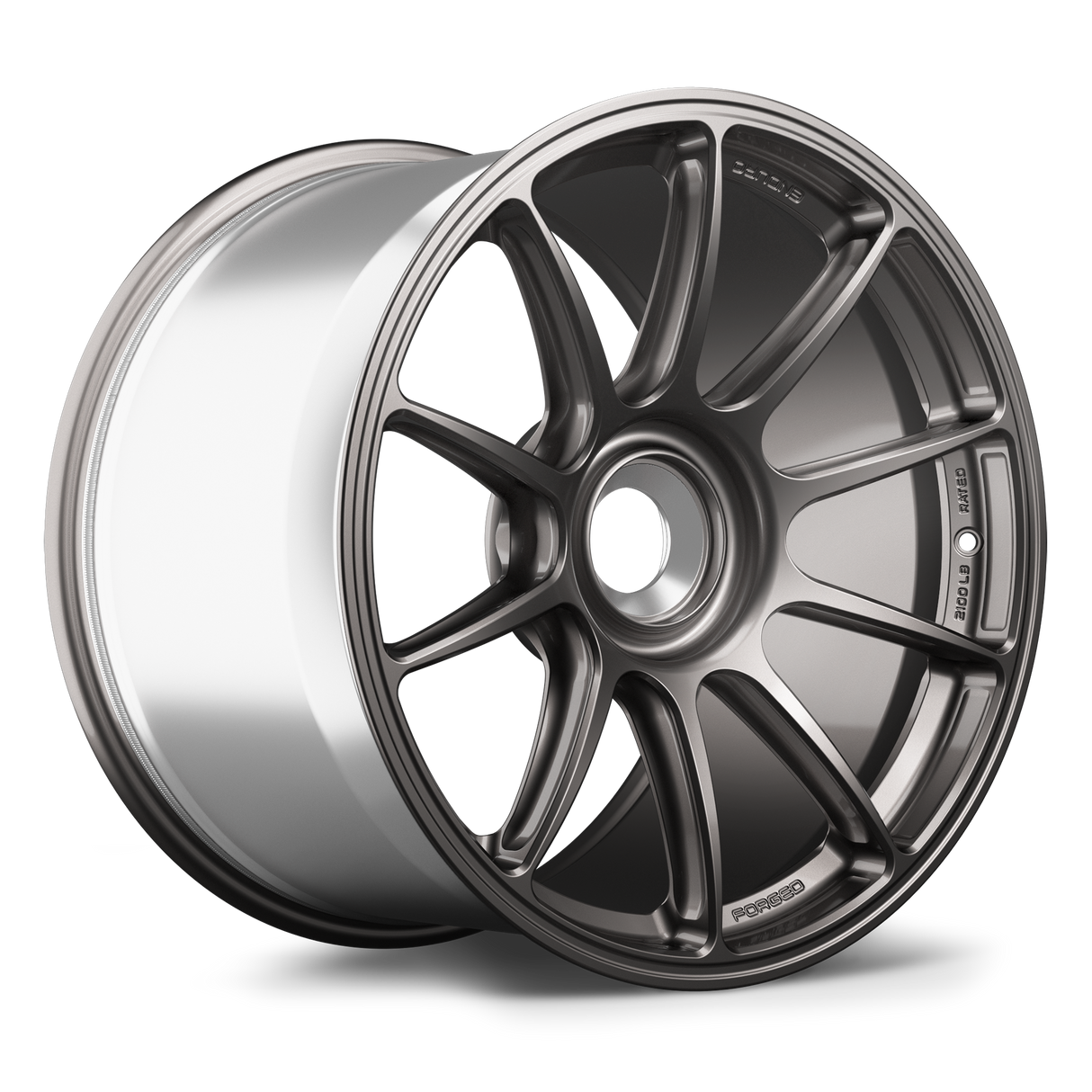 Apex 19" SM-10RE Forged PSCL Wheel (Anthracite) - Porsche