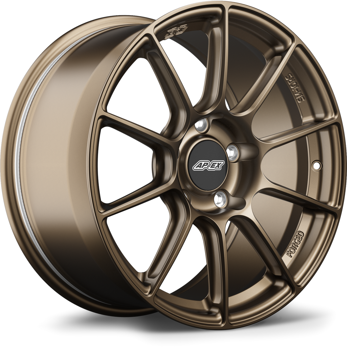 Apex 18" SM-10RS Forged 5x130 Wheel (Satin Bronze) - Porsche
