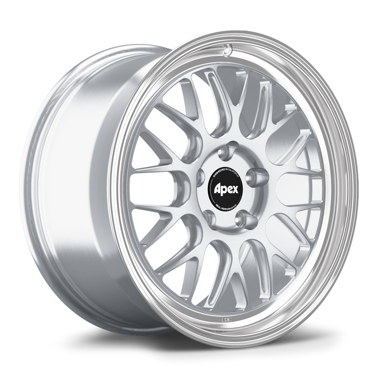 Apex 18" ML-10RT Forged 5x130 Wheel (Brushed Clear - Machined Lip) - Porsche