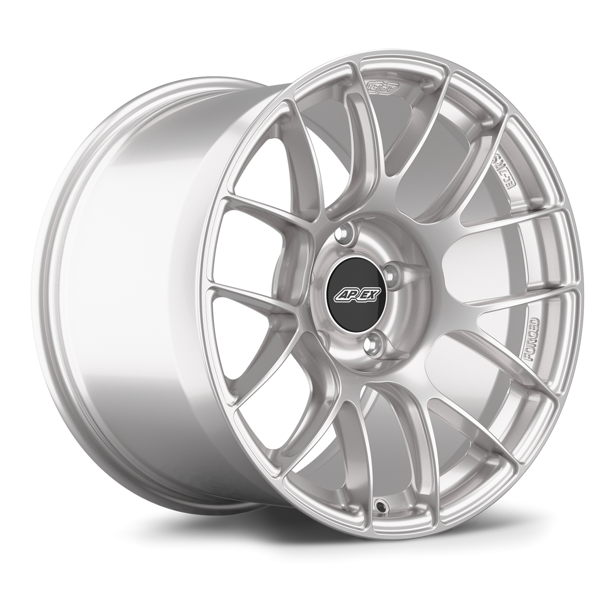 Apex 18" EC-7RS Forged 5x130mm Wheel (Race Silver) - Porsche